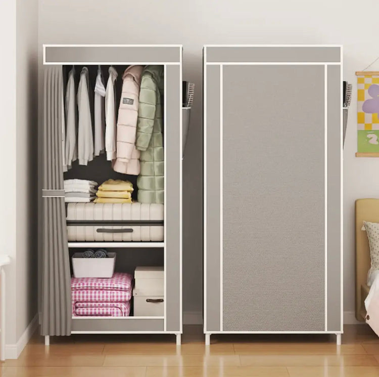 Dustproof Wardrobe, Bedroom Storage Cabinet, Wardrobe Hanging Shelf Dustproof Wardrobe, Bedroom Storage Cabinet, Wardrobe Hanging Shelf